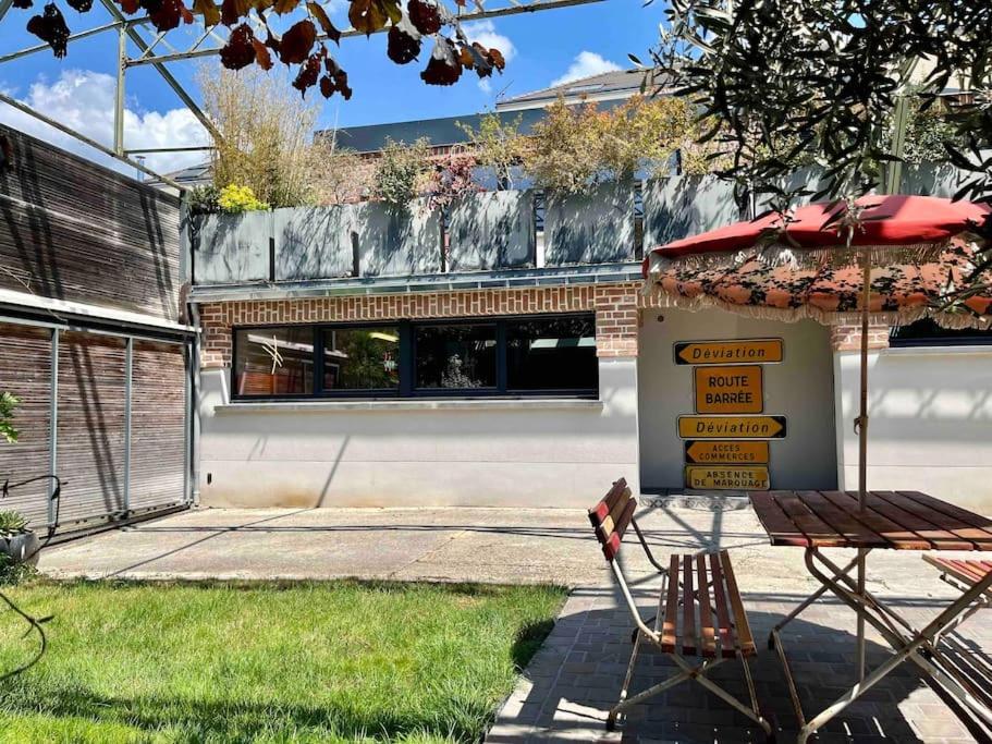 Rare ! Loft Atypique Centre-Ville Parking Jardin Reims Exterior foto
