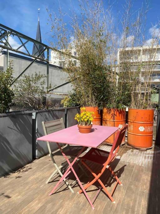 Rare ! Loft Atypique Centre-Ville Parking Jardin Reims Exterior foto