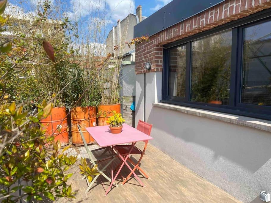 Rare ! Loft Atypique Centre-Ville Parking Jardin Reims Exterior foto