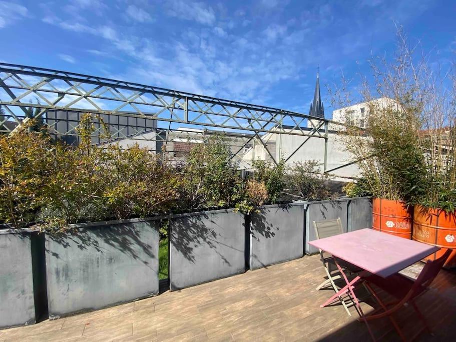 Rare ! Loft Atypique Centre-Ville Parking Jardin Reims Exterior foto
